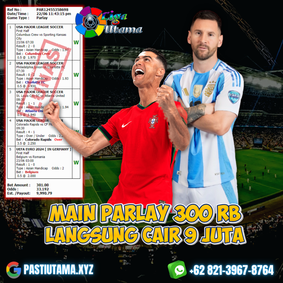 BUKTI JACKPOT LIGA UTAMA 24 JUNI 2024