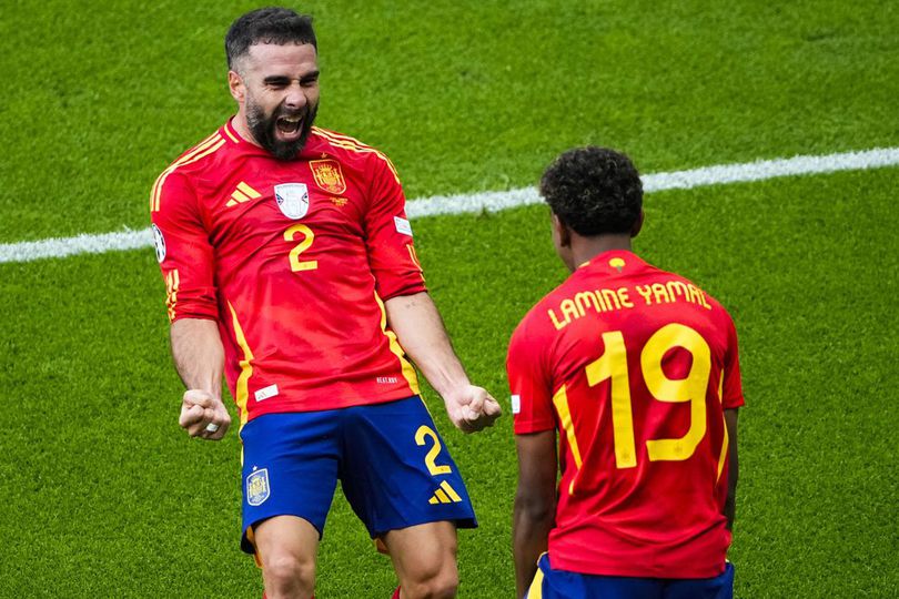 Rapor Pemain Real Madrid di Euro 2024: Carvajal Paling Oke, Bellingham Belum Beruntung